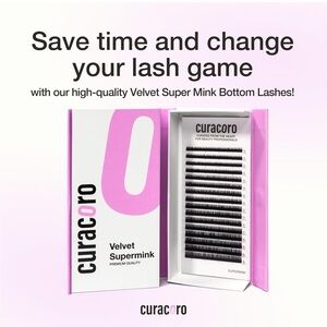 Curacoro Velvet Super Mink Bottom Lashes